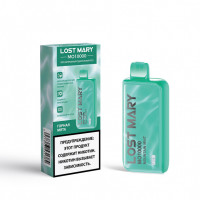 (М) Одноразовая электронная сигарета Lost Mary MO 10000 - Горная Мята (М) Одноразовая электронная сигарета Lost Mary MO 10000 - Горная Мята